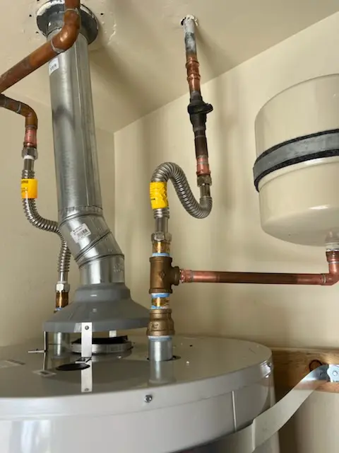 Water heater installation and plumbing repair in Ellis Crossroads